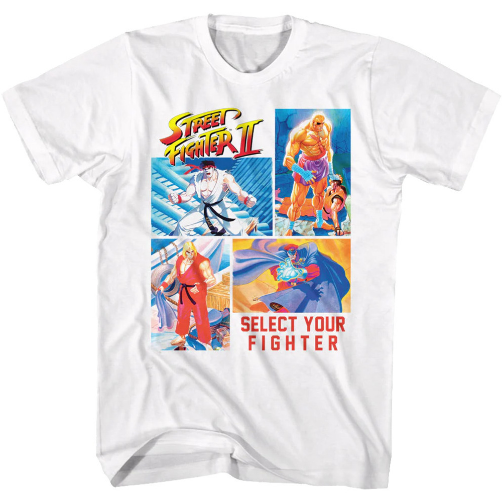 Select Your Fighter Street Fighter Ii Tshirt